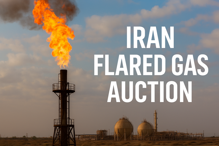 مزایده فروش گاز مشعل ایران