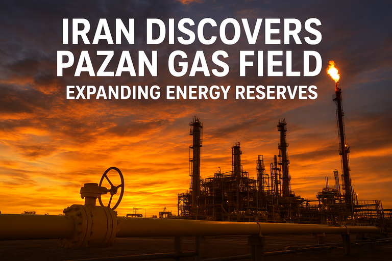 کشف میدان گاز پازان