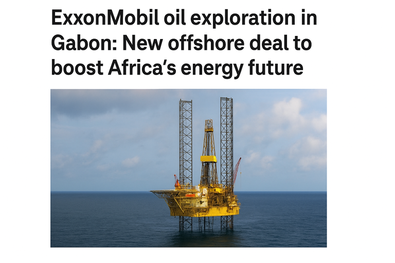 اکتشاف نفتی اکسونموبیل در گابن