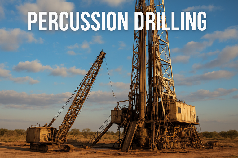 دکل حفاری ضربه ای