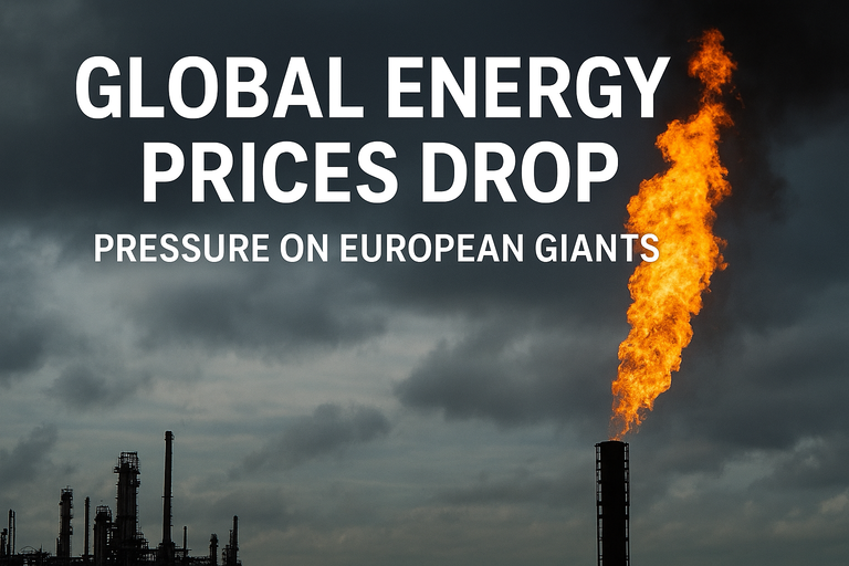 کاهش قیمت جهانی انرژی