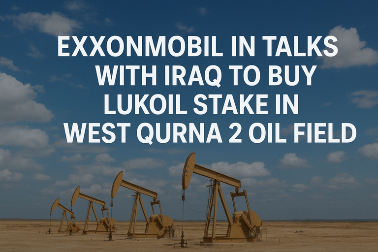 خرید سهم اکسون‌موبیل در میدان نفتی غرب‌قرنه