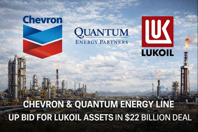 خرید دارایی‌های لوک‌اویل توسط شورون