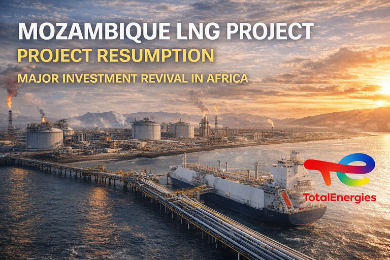 شروع مجدد پروژه LNG موزامبیک