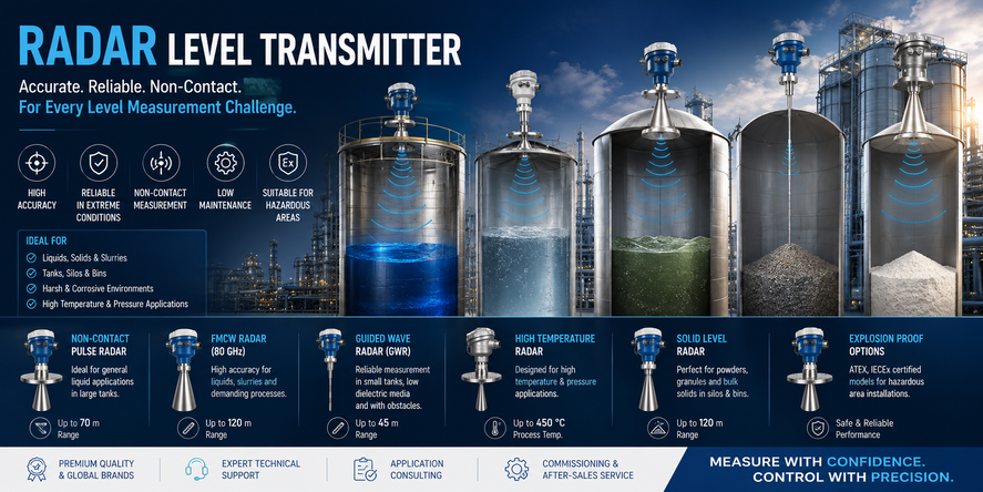 Radar Level Transmitter ترانسمیتر سطح راداری